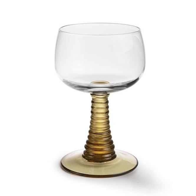 Hovedbilde Vinglass Swirl green