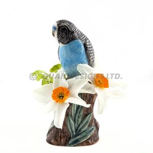 Hovedbilde Budgerian  bud blue (udulat ) Bud vase