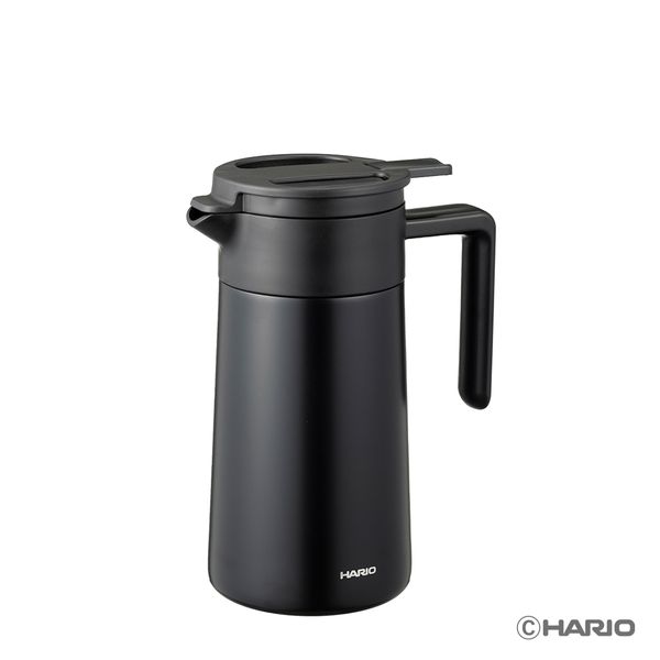 Hario V60 termokanne med keramisk belegg, 600 ml - sort
