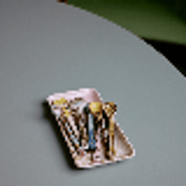 70s ceramicas, spoons M blend ( sett av 4)