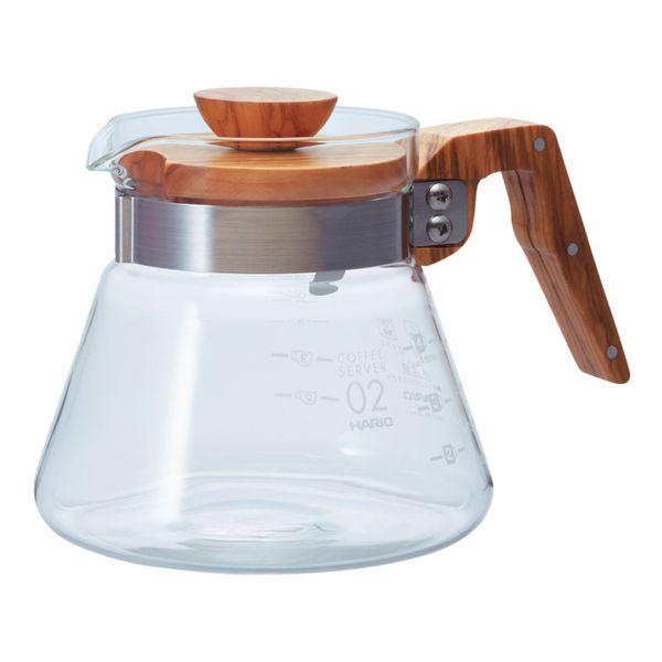 Hario serveringskanne VCWN oliventre  600 ml  glass